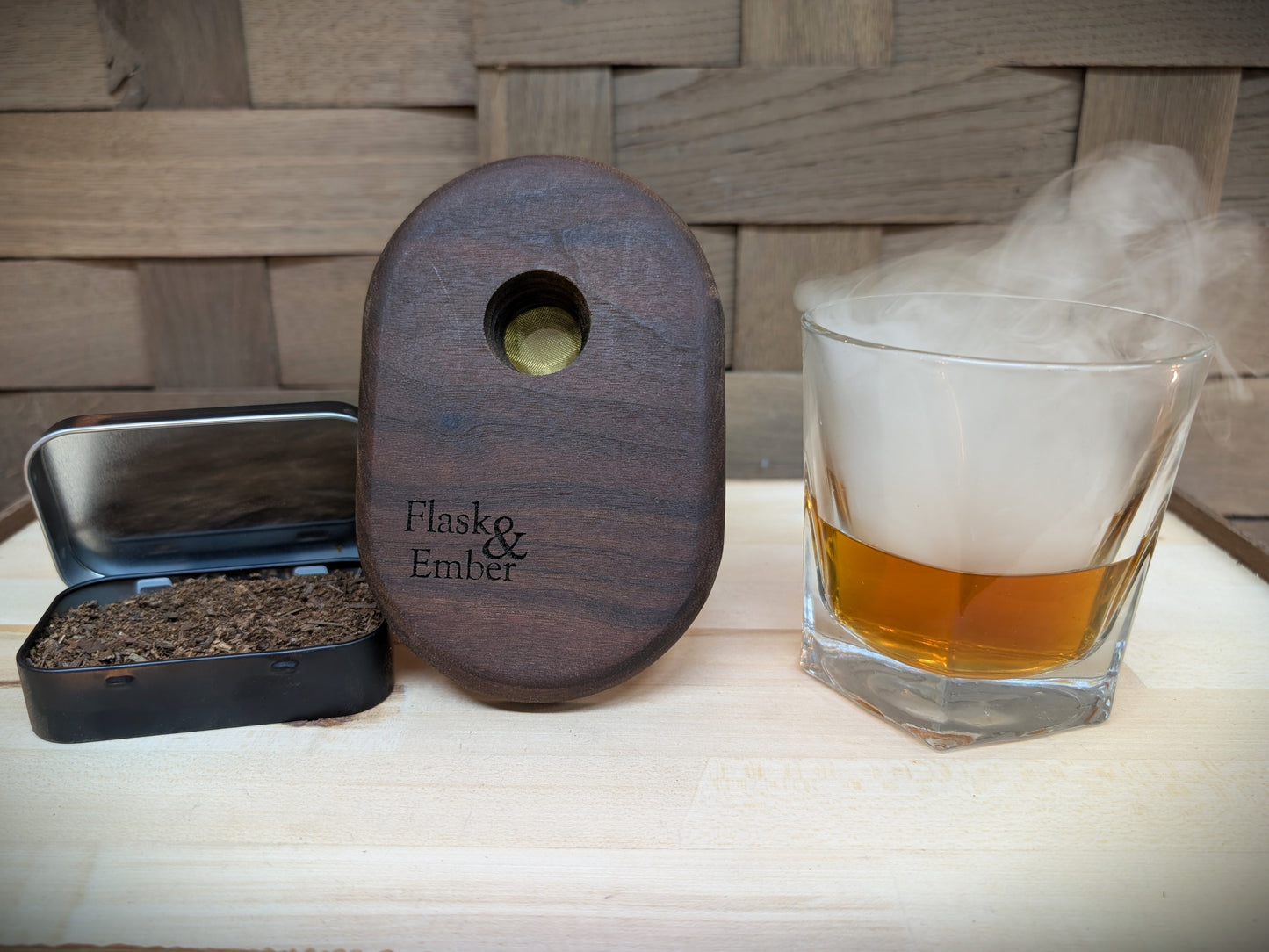 American Walnut Cocktail Smoker