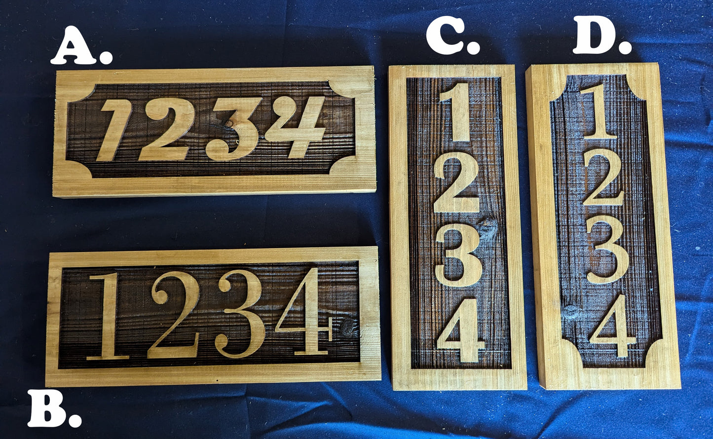 Custom Address Sign